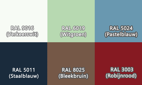 Kleuren die goed passen bij kwartsgrijze kunststof kozijnen